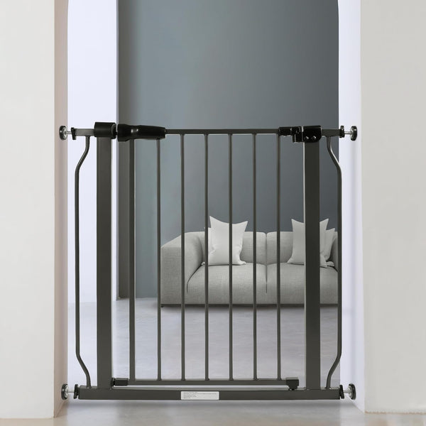 BalanceFrom Easy Walk-Thru Safety Gate for Doorways and Stairways with Auto-Close/Hold-Open Features