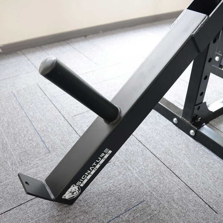 Couter Lever Racks Signature Fitness Plate Loaded Lever Arm Rack Attachment for Belt Squa ...