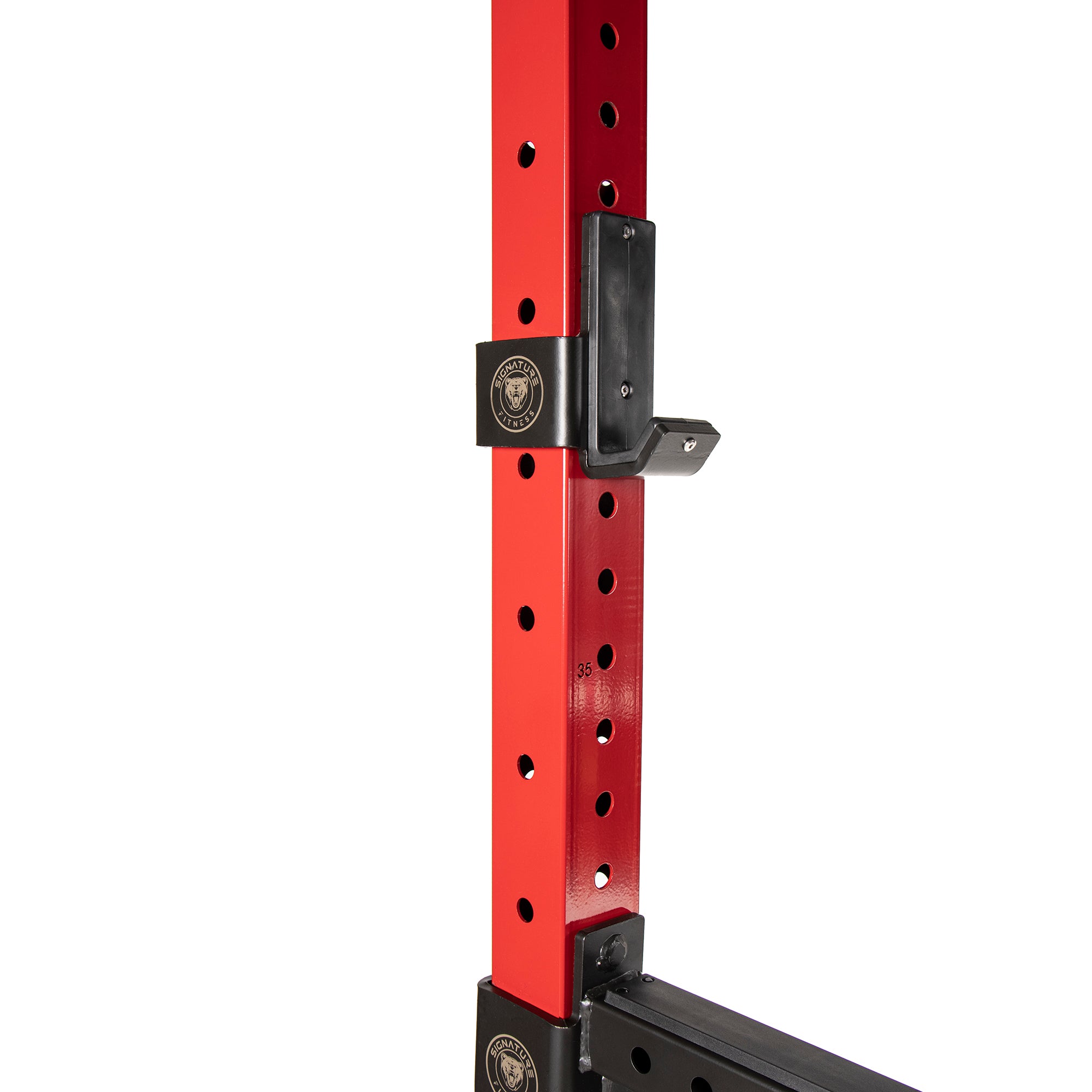 Signature Fitness SF-SS1 1,000 Pound Capacity 3” x 3” Power Rack Squat ...